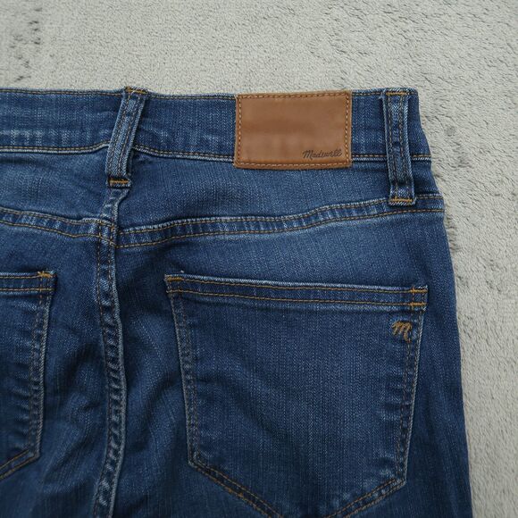 Madewell Jeans Women's Size 26 Blue Mid-Rise Roadtripper Denim Pants 28" Inseam - Picture 15 of 16